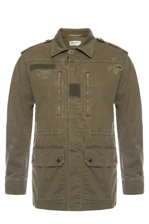 Denim jacket with a hole, zdjęcie 1 Denim jacket with a hole od Saint Laurent